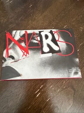 NARS Cheek Palette with Black, White & Red Graphic Cover